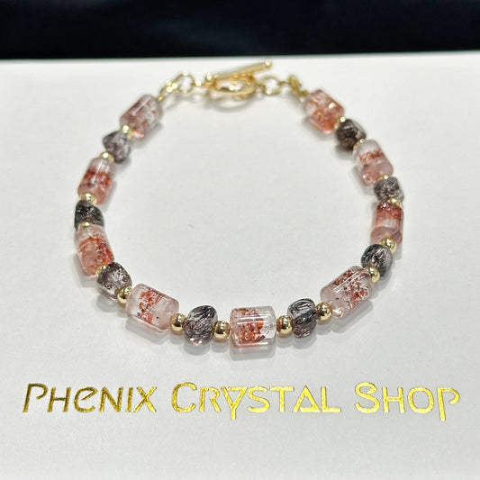 Black and Red Super Seven Bracelet 紅黑超級七手鏈