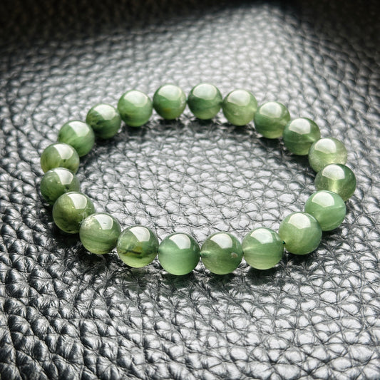 Green Rutilated Quartz Bracelet 綠髮晶 手串04