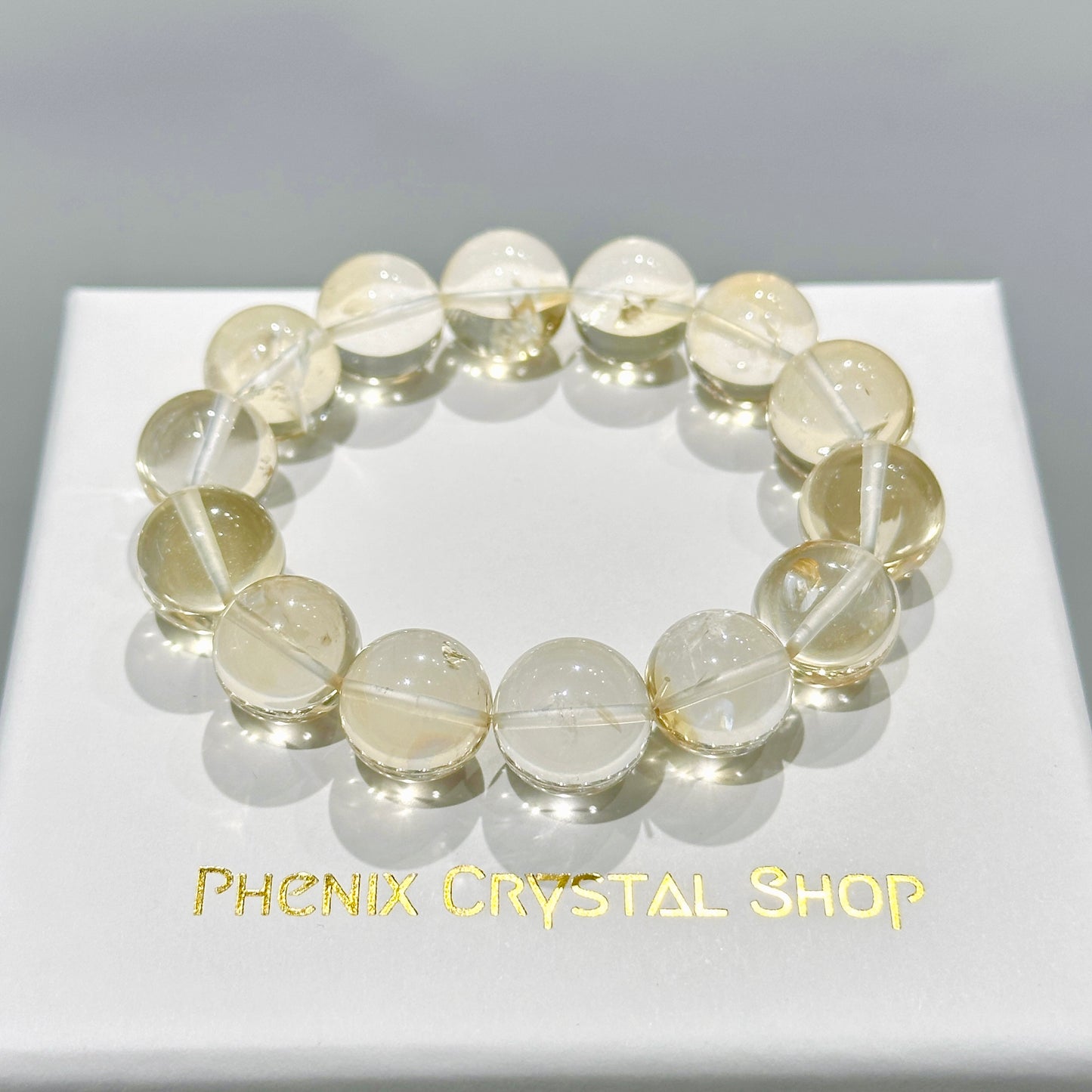 Citrine Bracelet 黃晶手串 (02)
