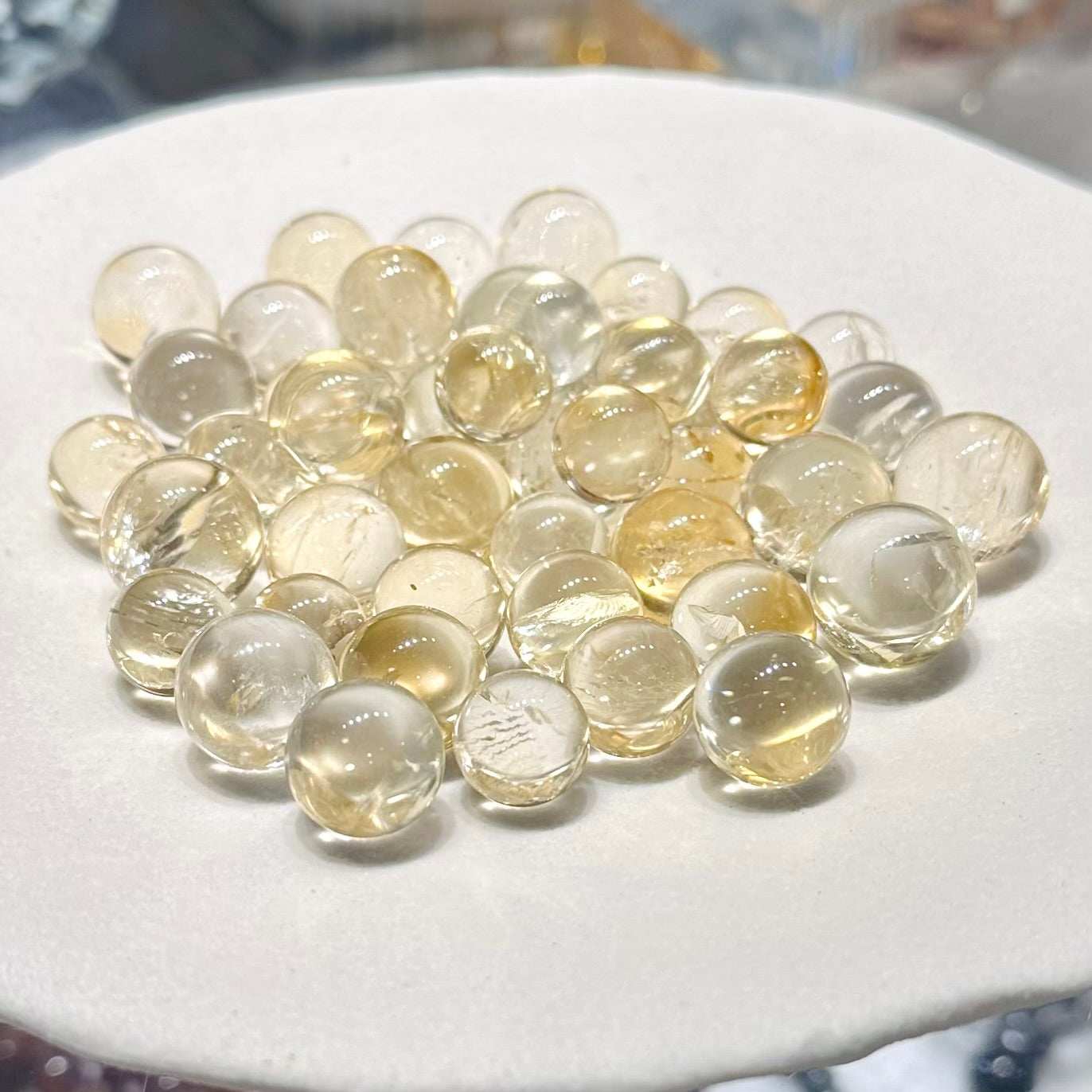 Citrine little ball 小黃晶球