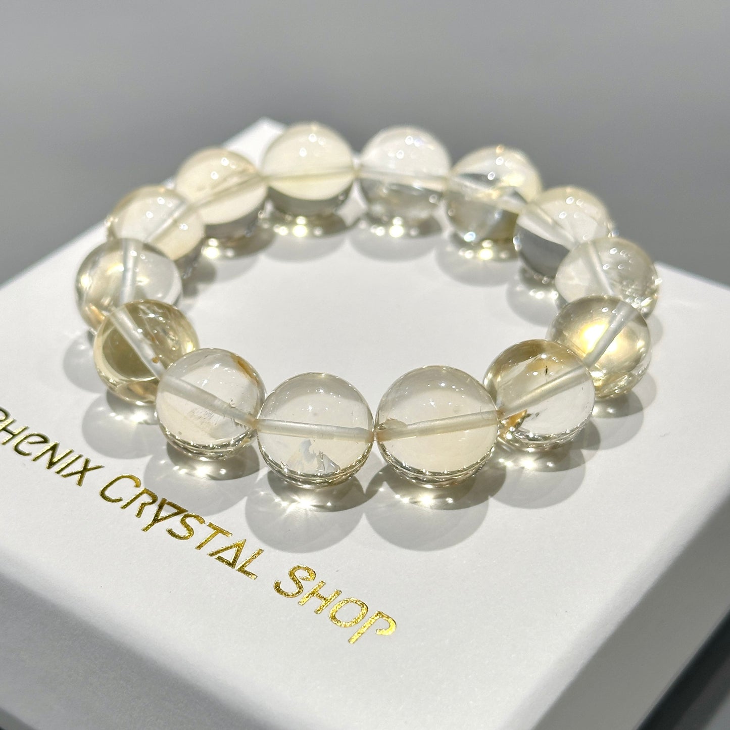 Citrine Bracelet 黃晶手串 (02)