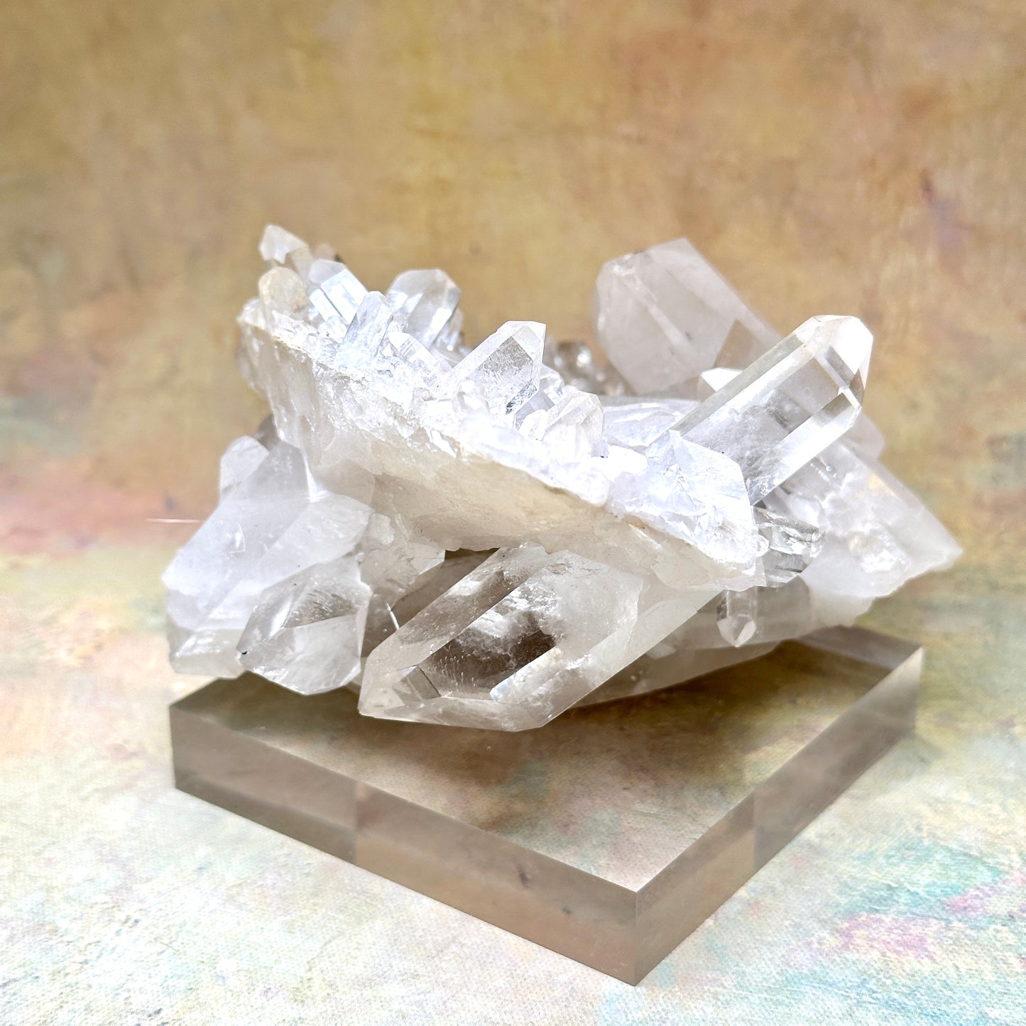 白水晶簇 Clear Quartz Cluster (03)