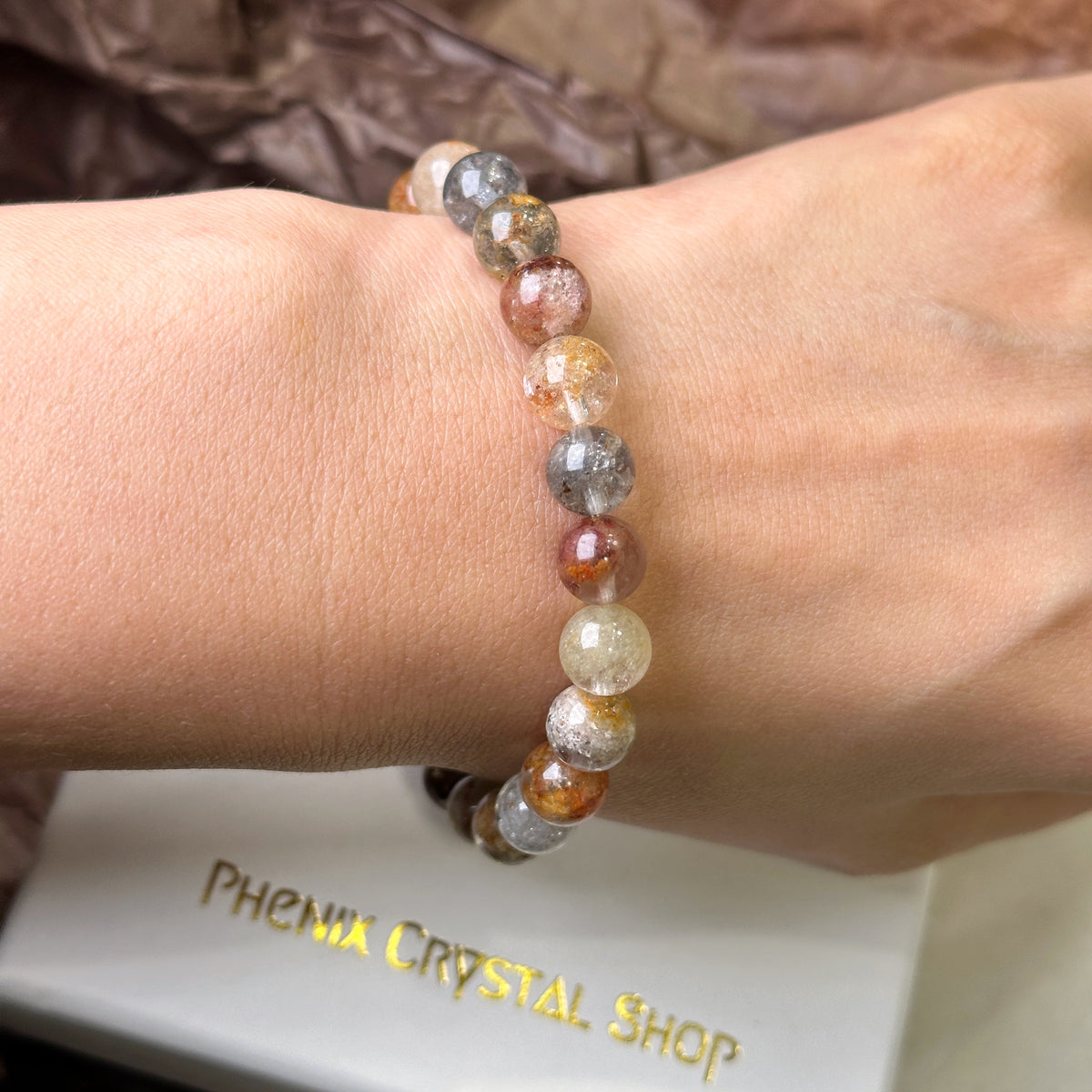 Garden Phantom Quartz Bracelet 彩幽靈手串