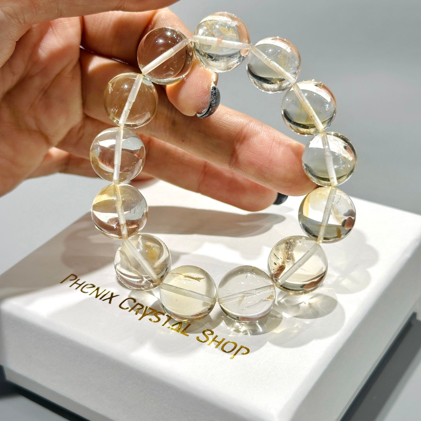 Citrine Bracelet 黃晶手串 (03)