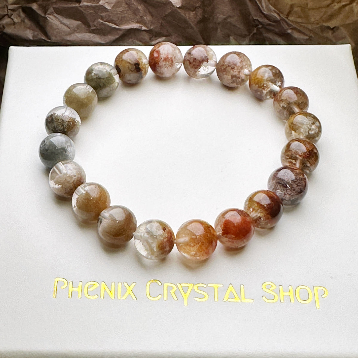 Garden Phantom Quartz Bracelet 彩幽靈手串