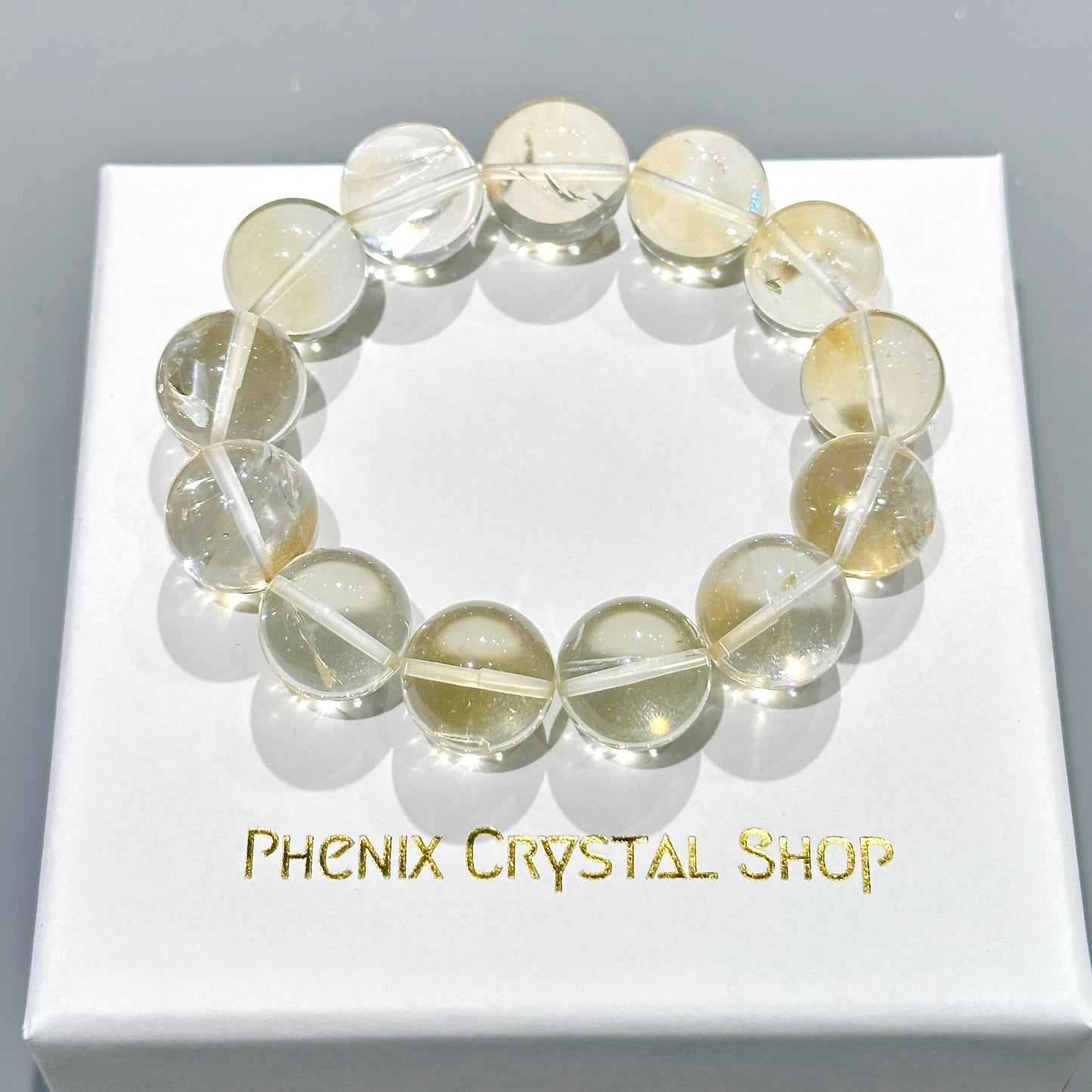 Citrine Bracelet 黃晶手串 (03)