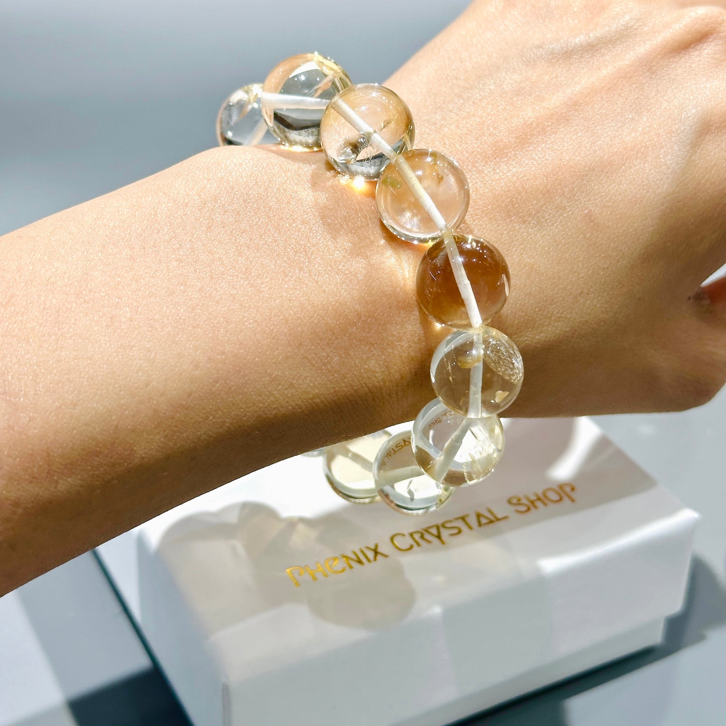 Citrine Bracelet 黃晶手串 (03)