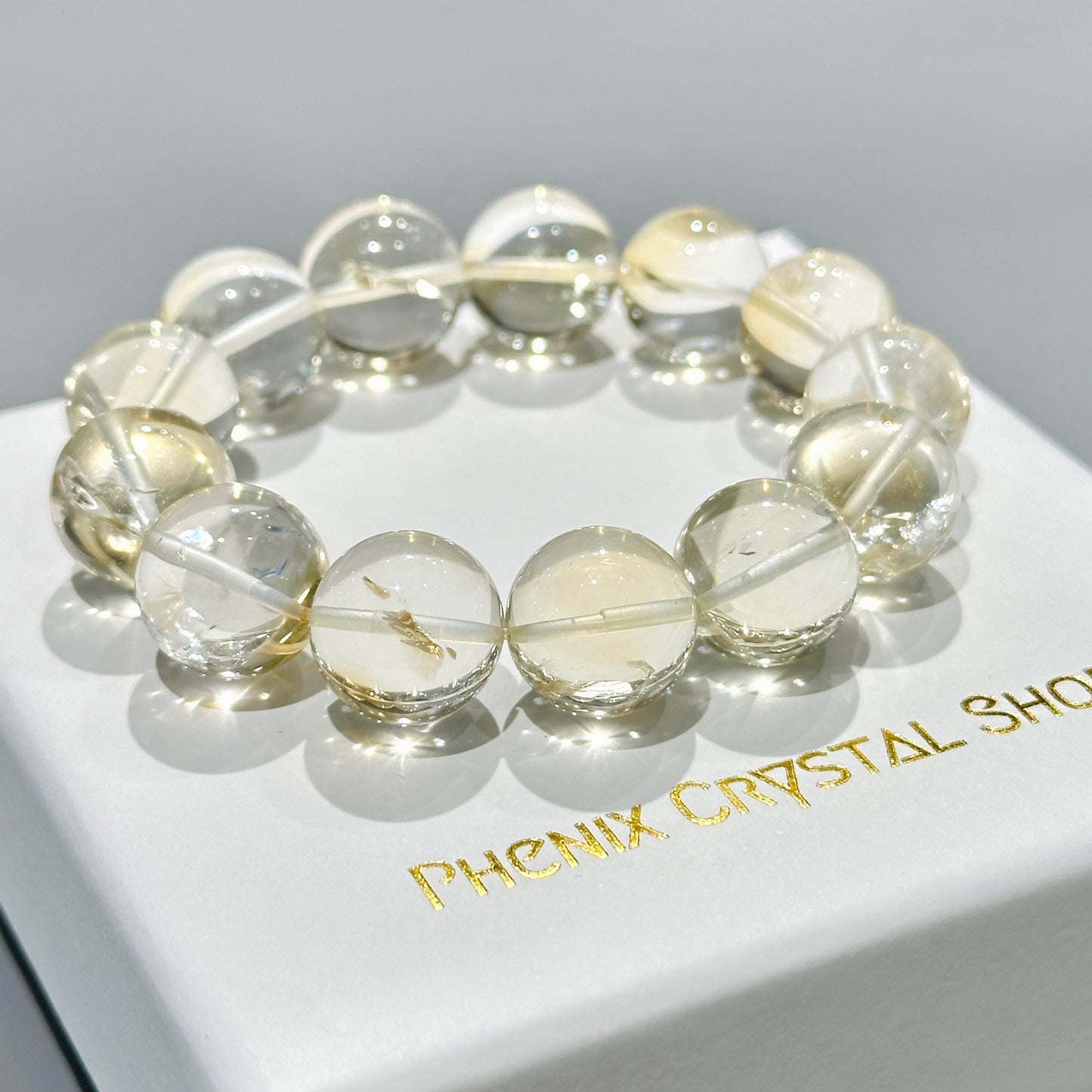 Citrine Bracelet 黃晶手串 (03)