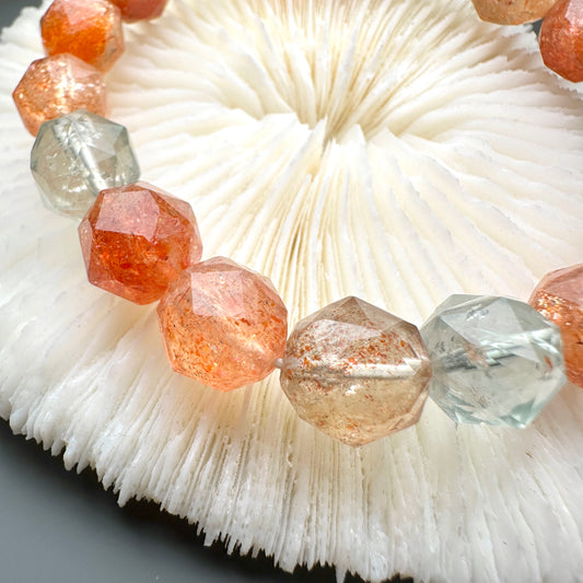 Arusha Sunstone Bracelet Starcut 阿魯沙太陽石手串 11mm