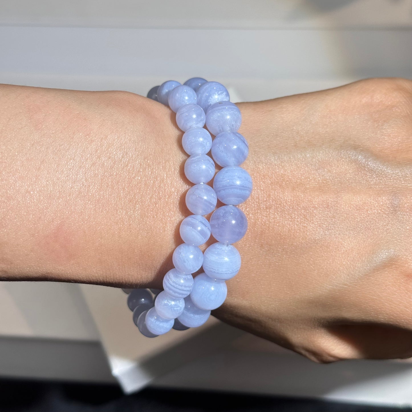 Blue Lace Agate 藍紋瑪瑙