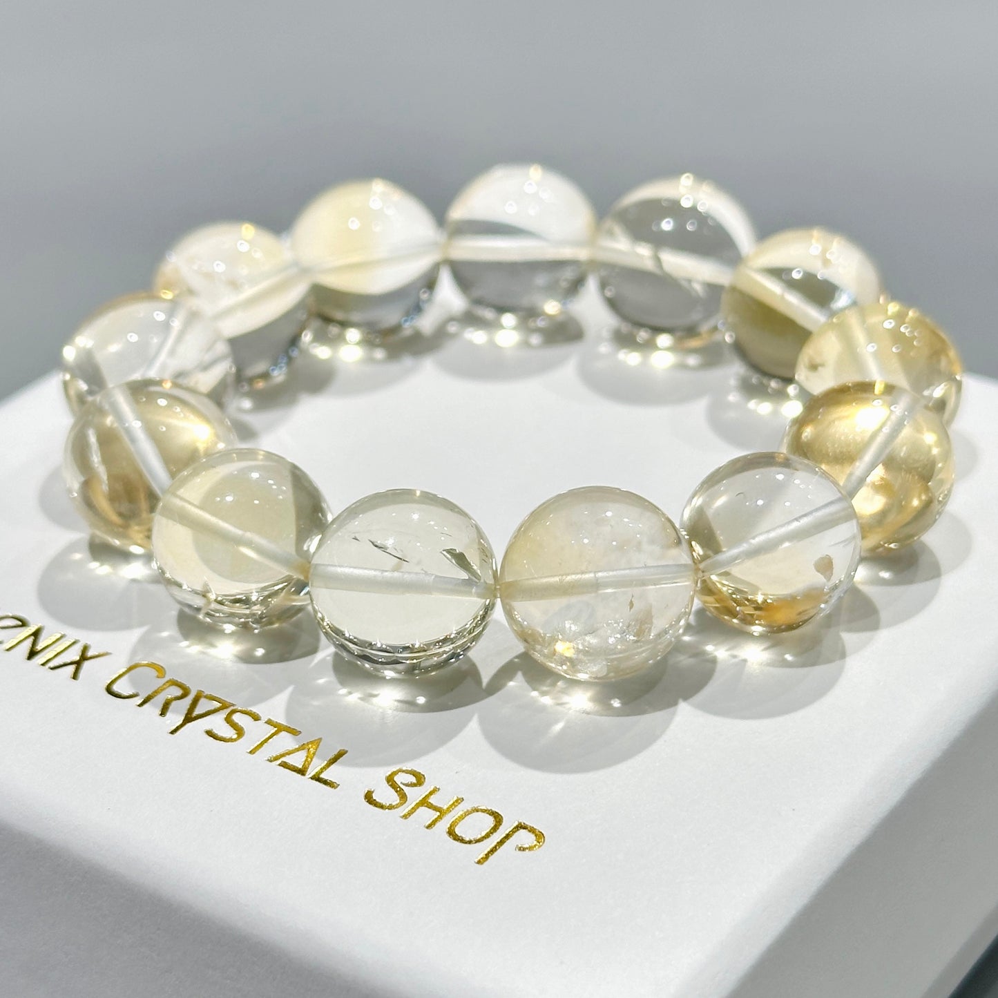 Citrine Bracelet 黃晶手串 (03)