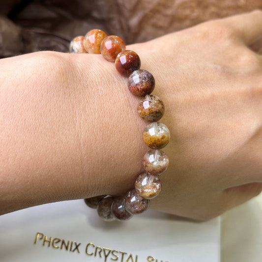 Garden Phantom Quartz Bracelet 彩幽靈手串