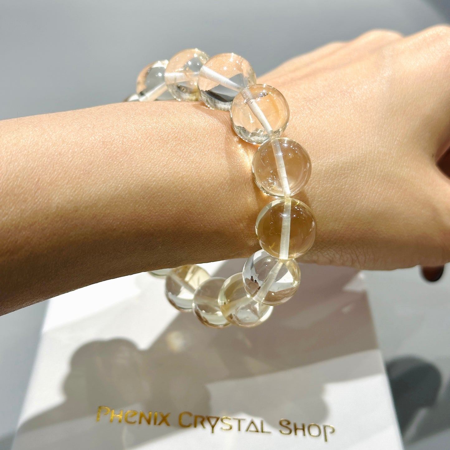 Citrine Bracelet 黃晶手串 (02)