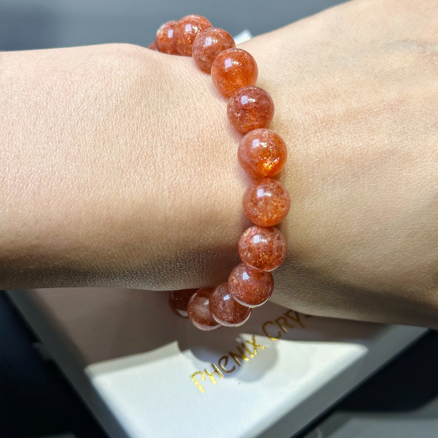 Sunstone Bracelet 金太陽石功效 屬火水晶