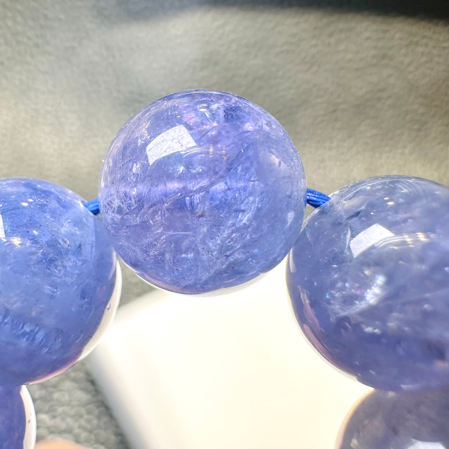 Tanzanite 坦桑石 七輪 眉心輪水晶 功效 手鏈 水晶設計款