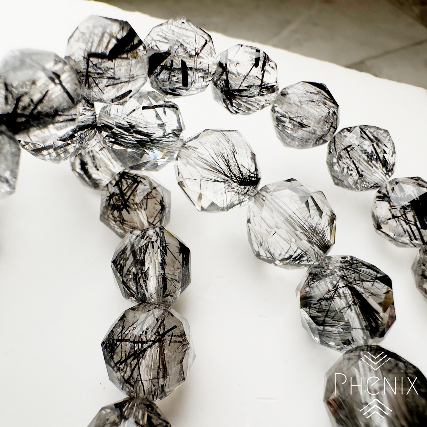 Black Rutilated Quartz 黑髮晶