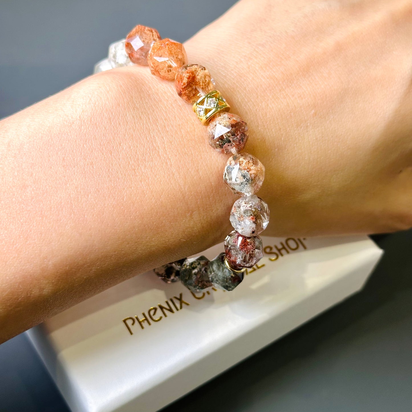 Garden Phantom 彩幽靈starcut | 星切水晶 star-cut-crystal | Additional angle