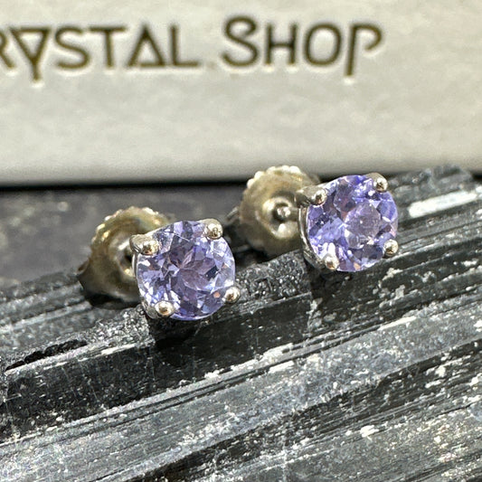 Tanzanite Earrings 坦桑石耳釘