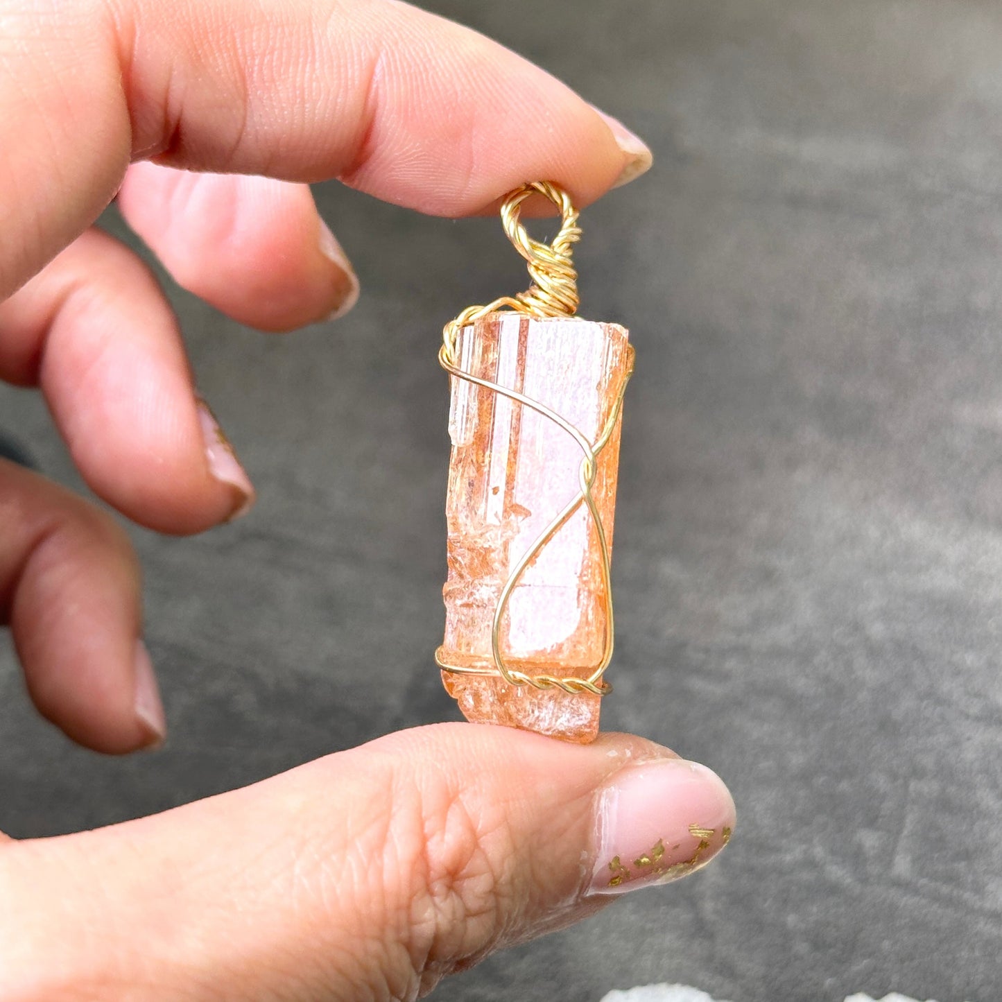 Imperial Topaz Pendant 帝王托帕石吊墜 03