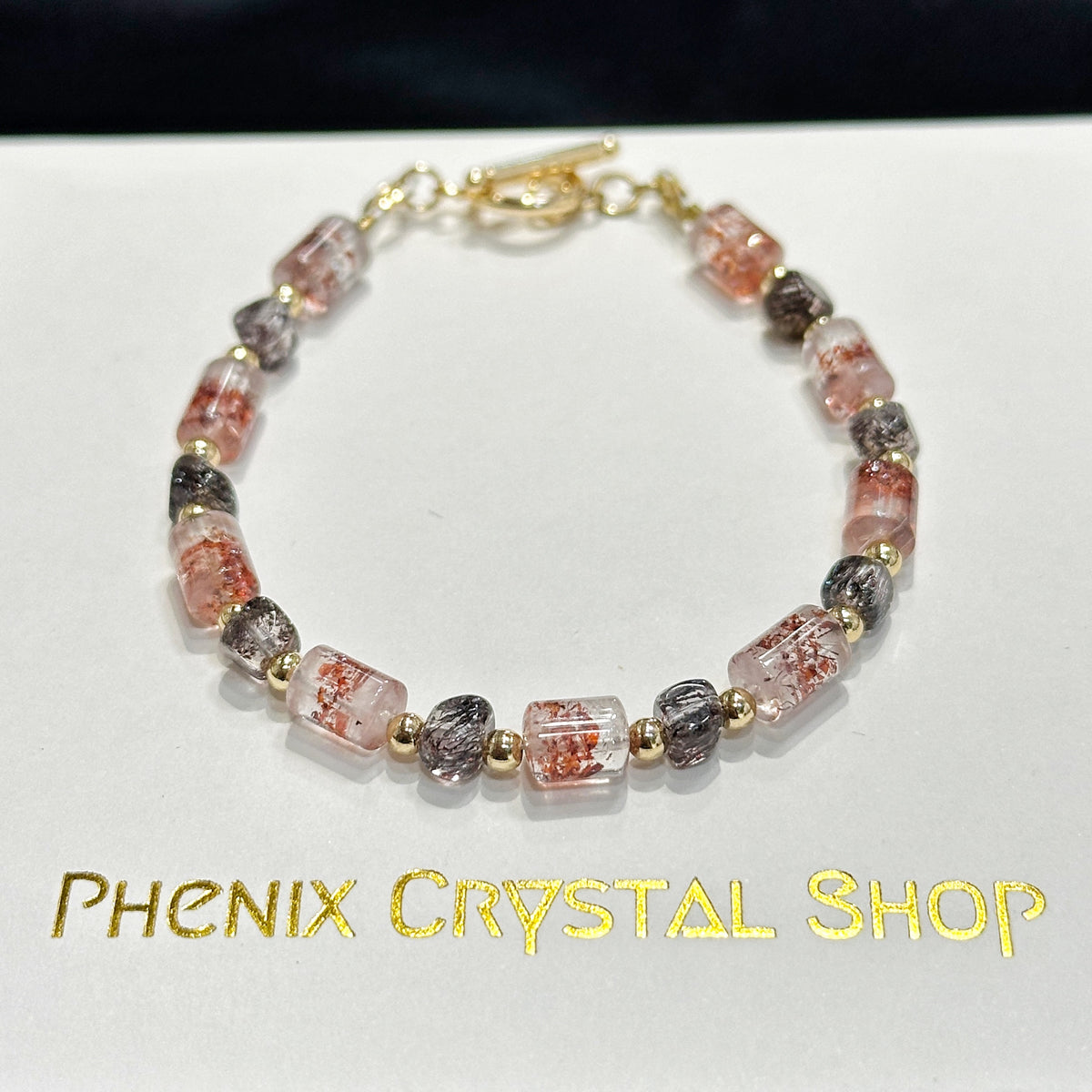 Black and Red Super Seven Bracelet 紅黑超級七手鏈