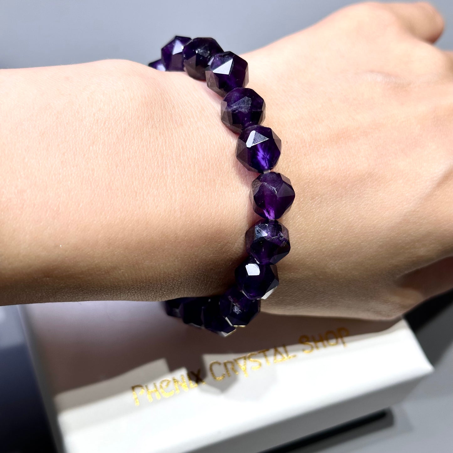 Amethyst Bracelet Starcut 烏拉圭紫晶手串 星切