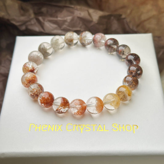 Garden Phantom Quartz Bracelet 彩幽靈手串