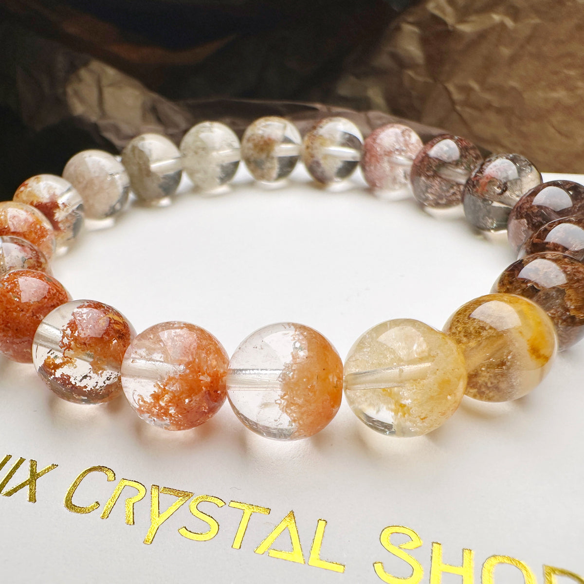 Garden Phantom Quartz Bracelet 彩幽靈手串
