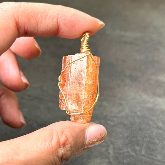 Imperial Topaz Pendant 帝王托帕石吊墜 03