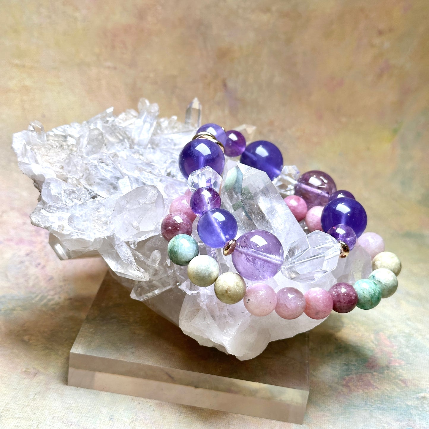 白水晶簇 Clear Quartz Cluster (03)