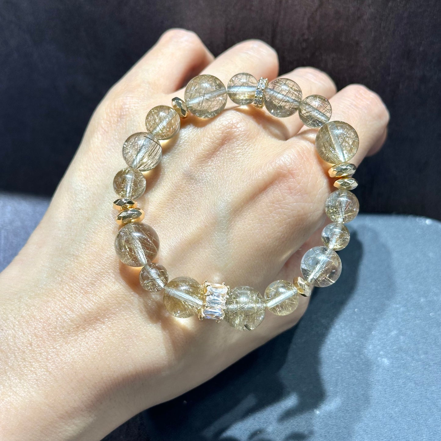 Silver Rutilated Quartz 魔鬼銀髮晶