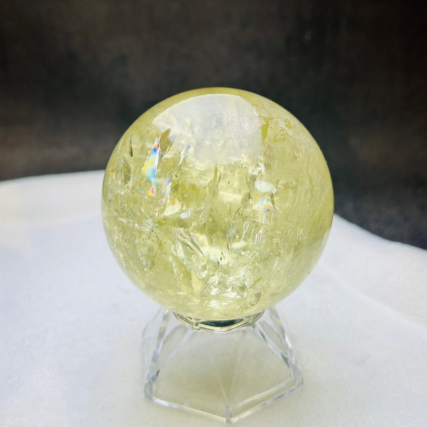 Citrine Sphere 黃水晶球 04