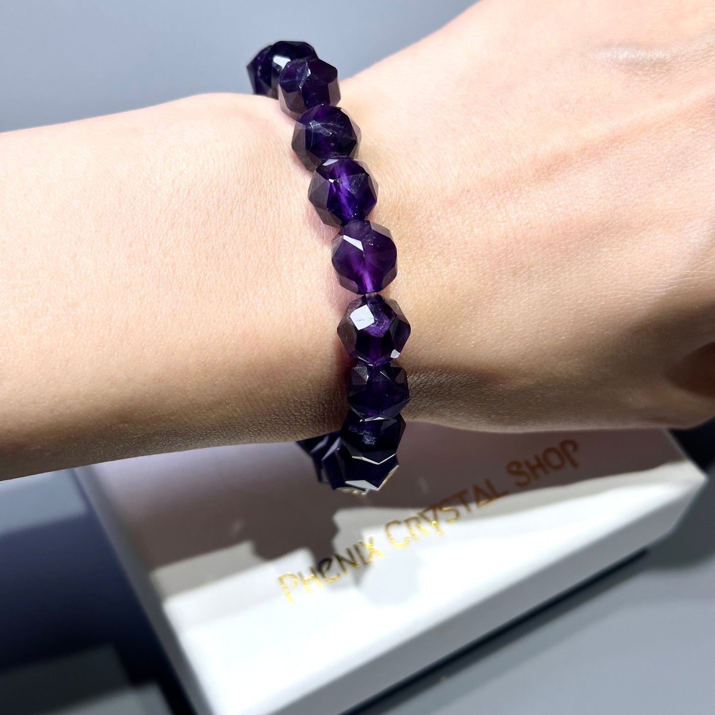 Amethyst Bracelet Starcut 烏拉圭紫晶手串 星切