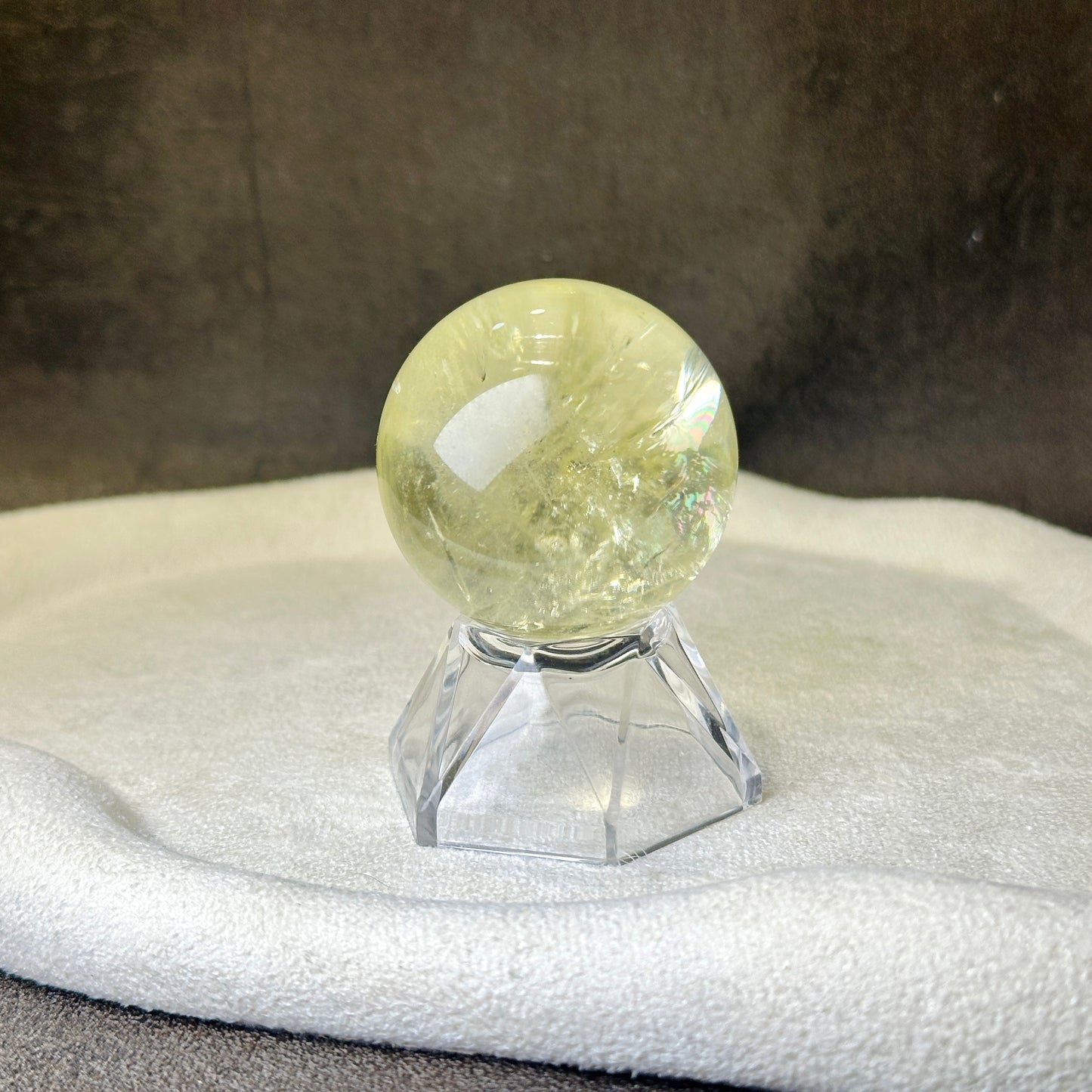 Citrine Sphere 黃水晶球 01