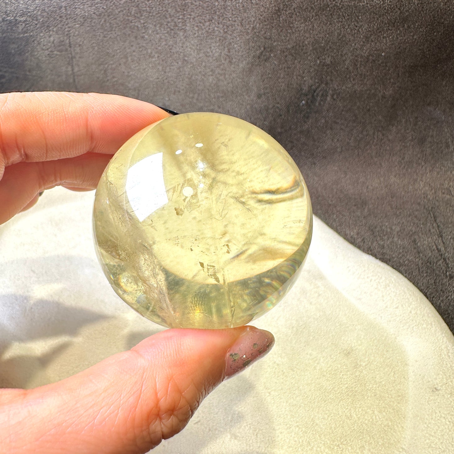 Citrine Sphere 黃水晶球 02