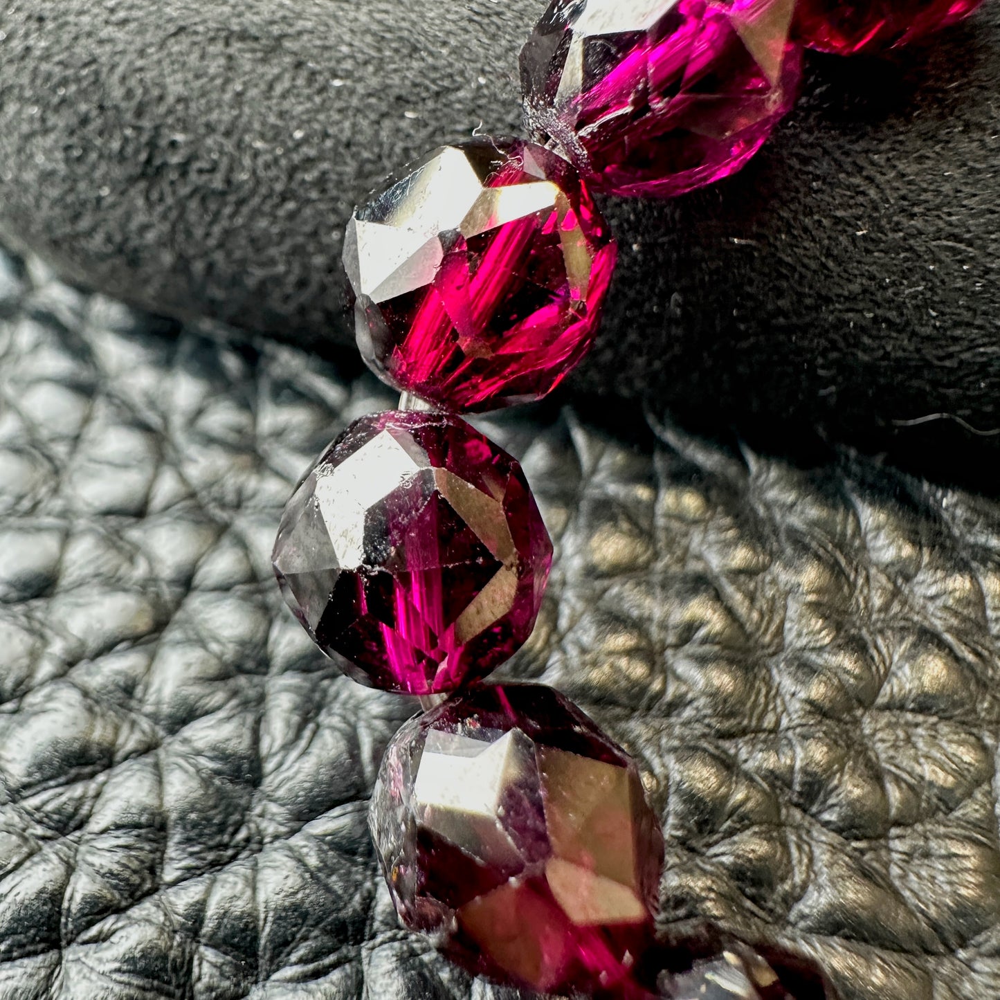 Garnet Starcut Bracelet 石榴石星切手串 9mm