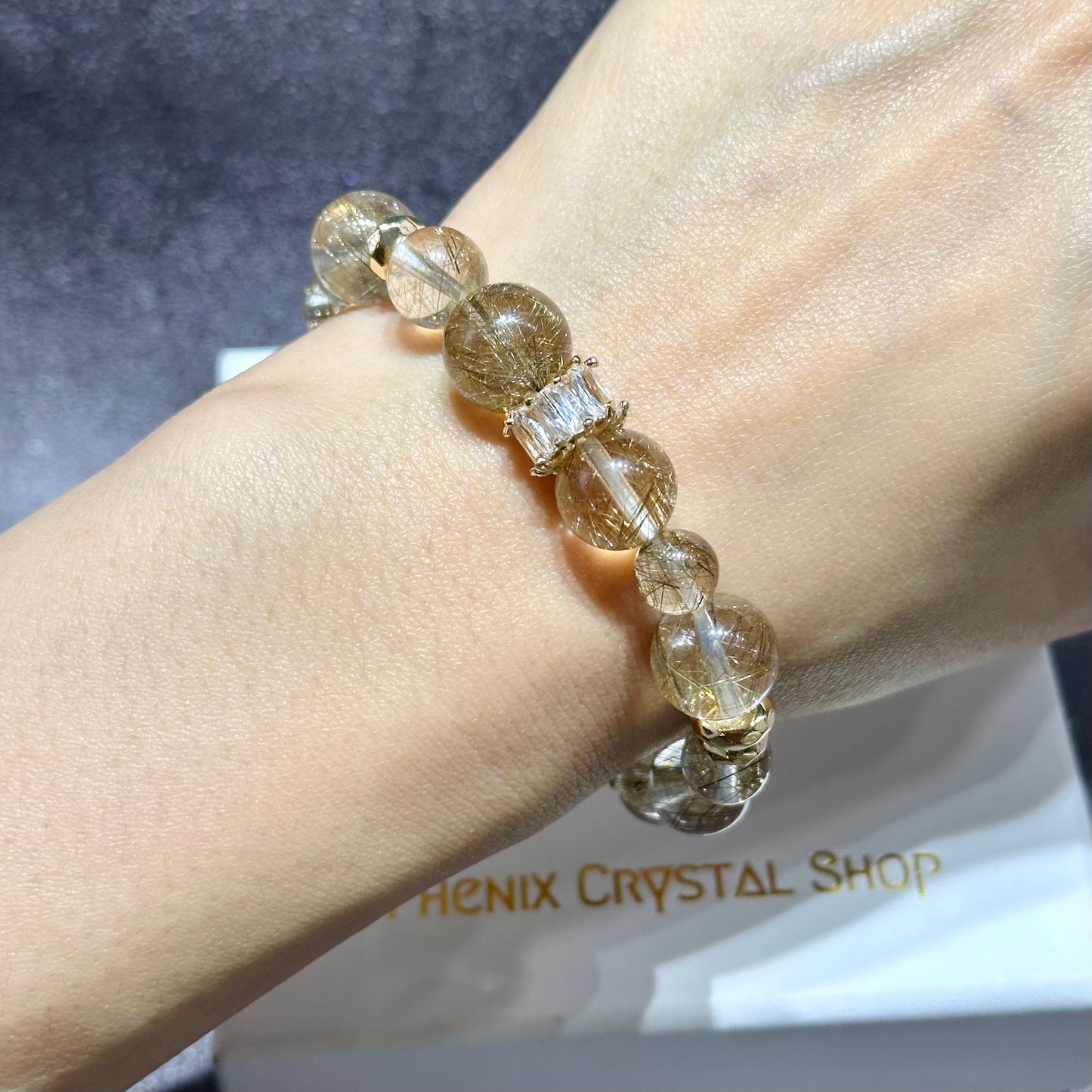 Silver Rutilated Quartz 魔鬼銀髮晶