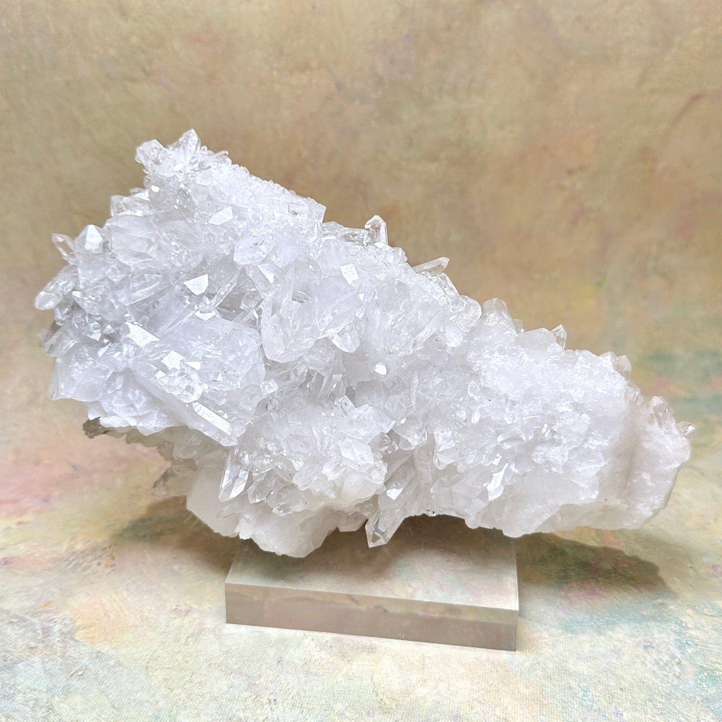 白水晶簇 Clear Quartz Cluster (02)