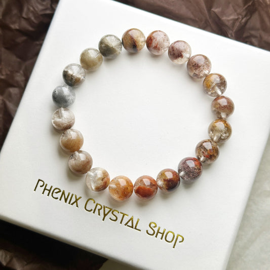 Garden Phantom Quartz Bracelet 彩幽靈手串
