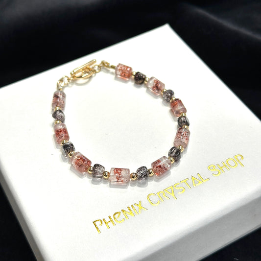 Black and Red Super Seven Bracelet 紅黑超級七手鏈