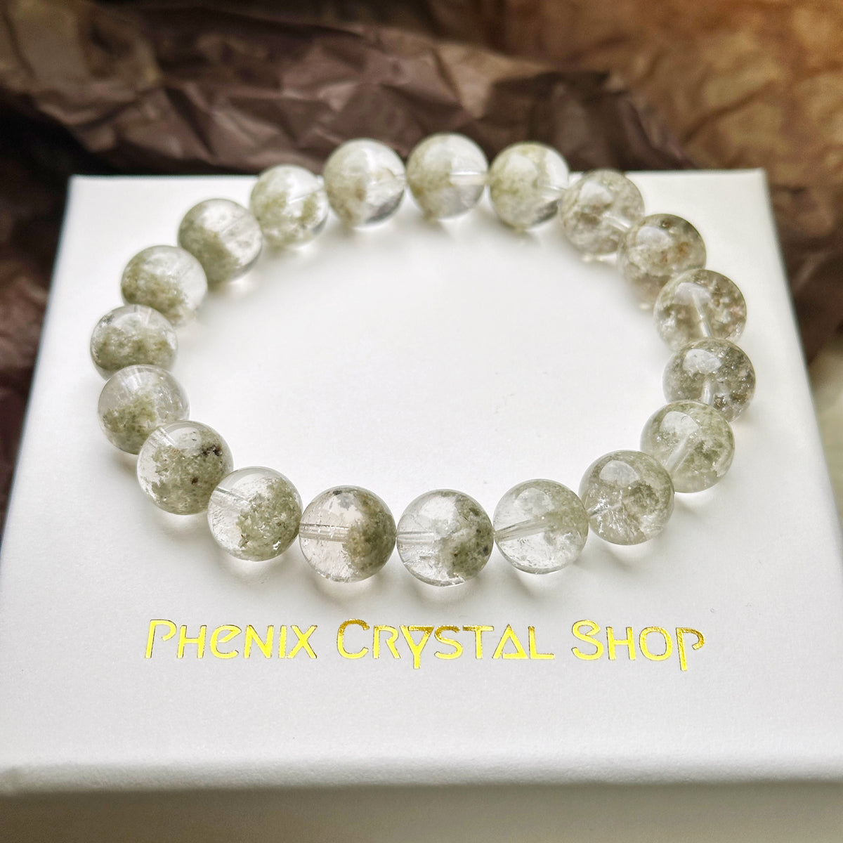 Matcha Green Phantom Bracelet 抹茶綠幽靈手串