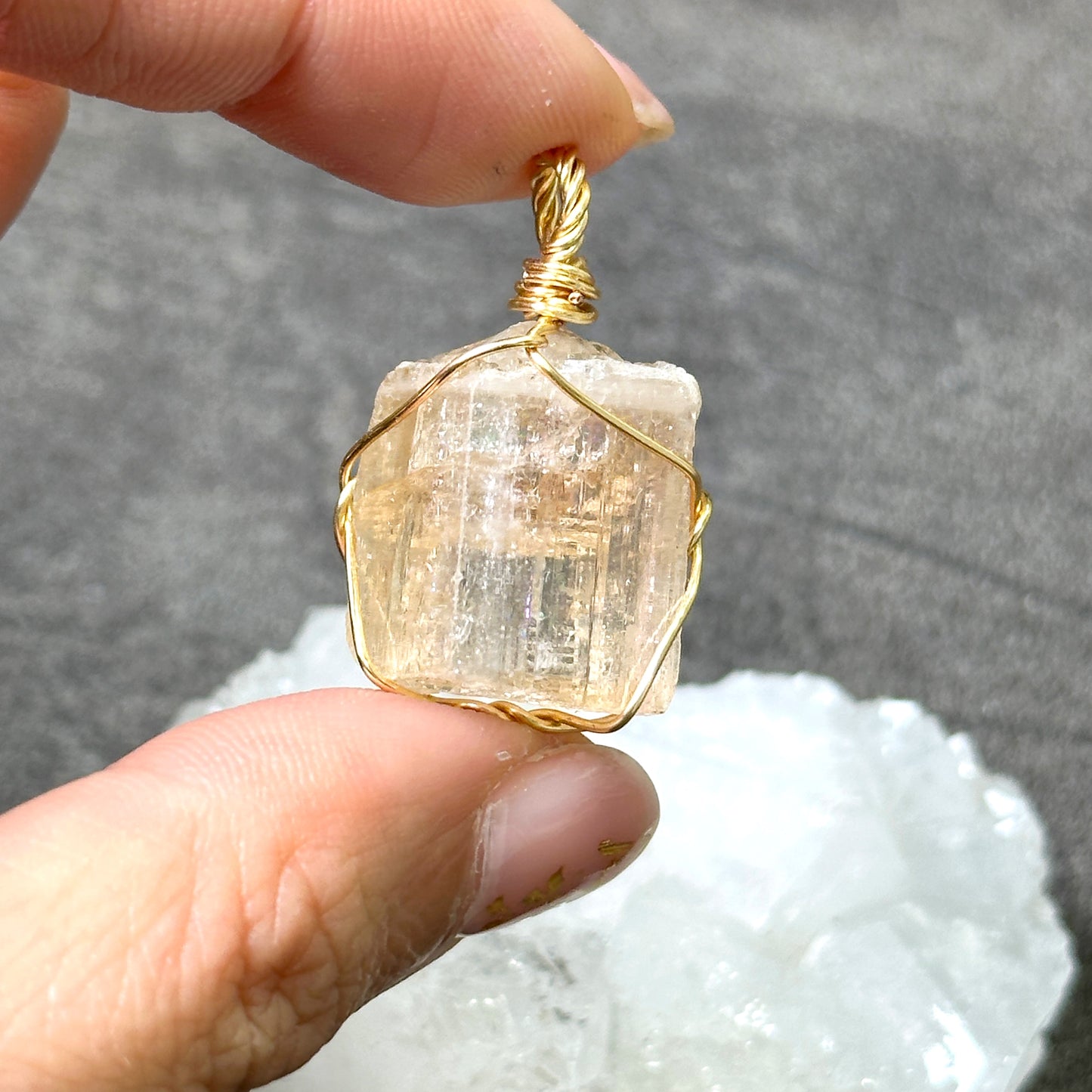 Imperial Topaz Pendant 帝王托帕石吊墜 01