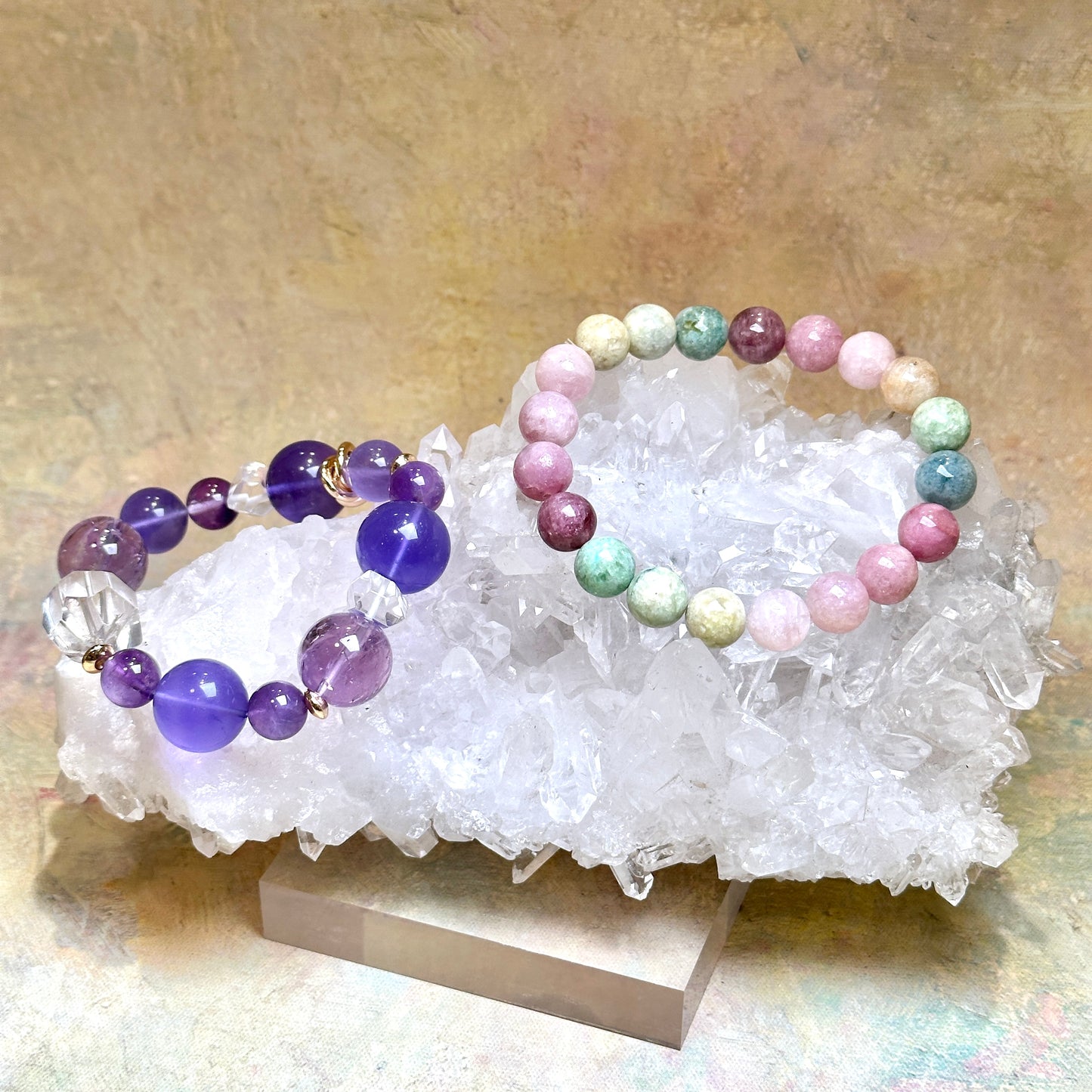 白水晶簇 Clear Quartz Cluster (02)