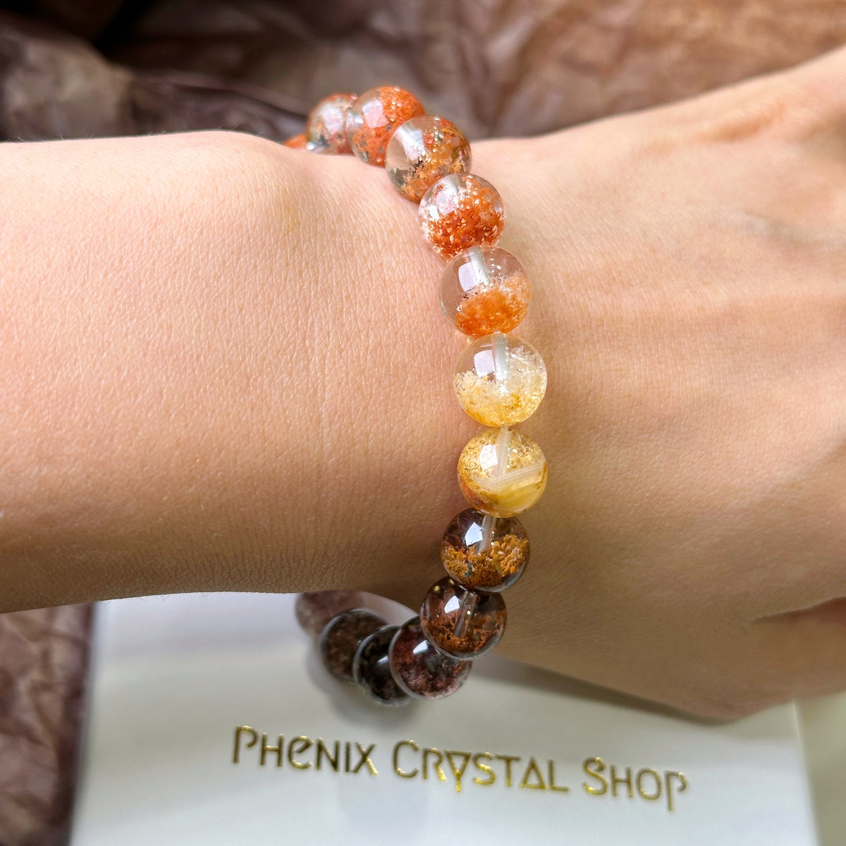 Garden Phantom Quartz Bracelet 彩幽靈手串