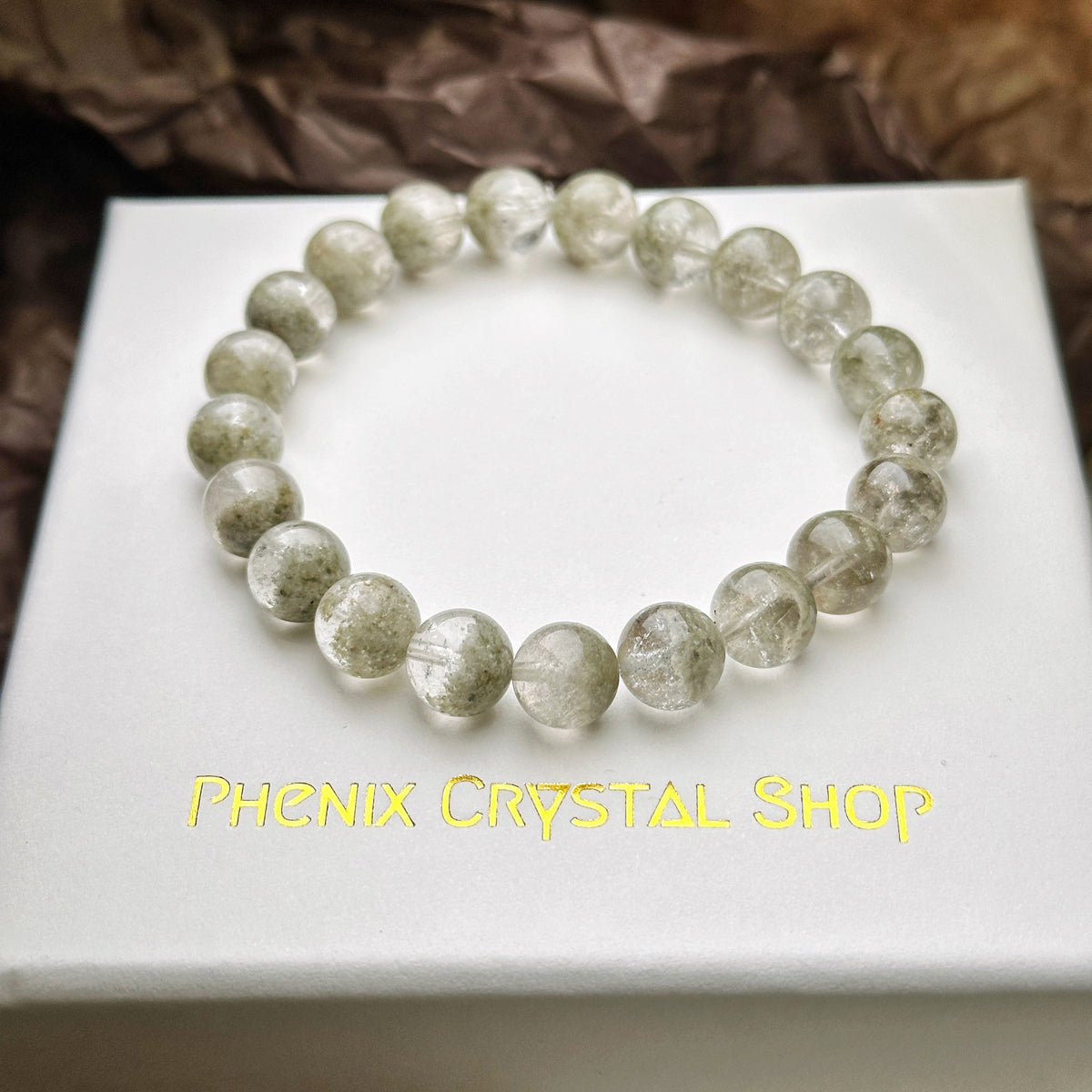 Matcha Green Phantom Bracelet 抹茶綠幽靈手串