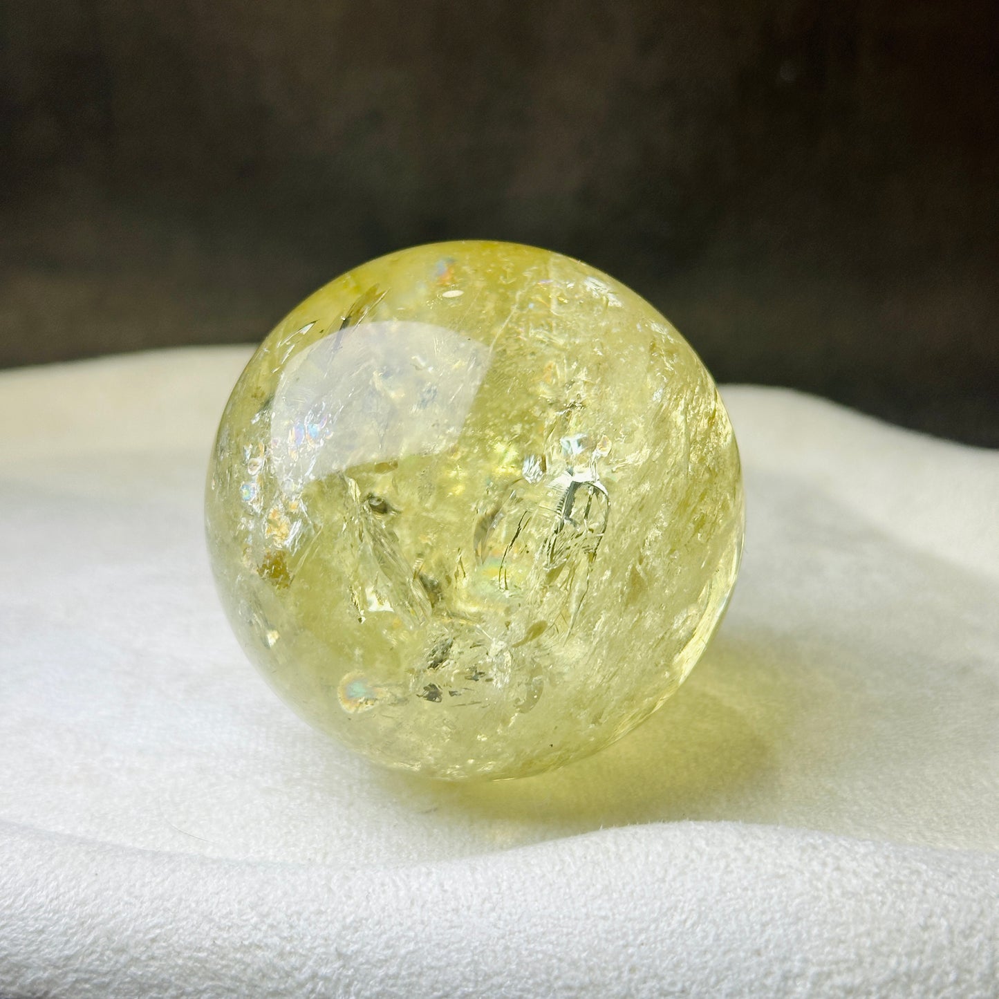 Citrine Sphere 黃水晶球 04