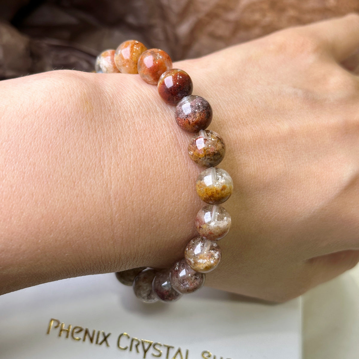 Garden Phantom Quartz Bracelet 彩幽靈手串