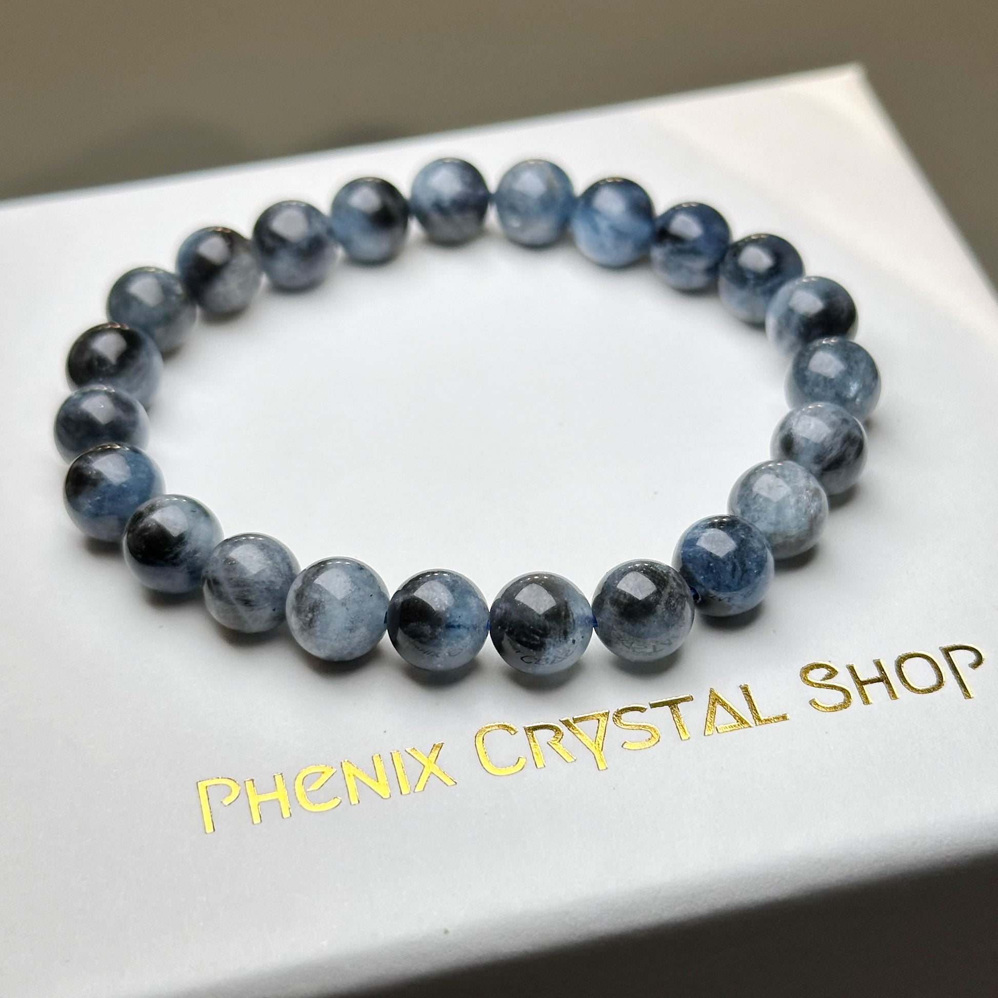 Aquamarine Bracelet 魔鬼海藍寶手串 | 手串 bracelet | 正面圖 front view