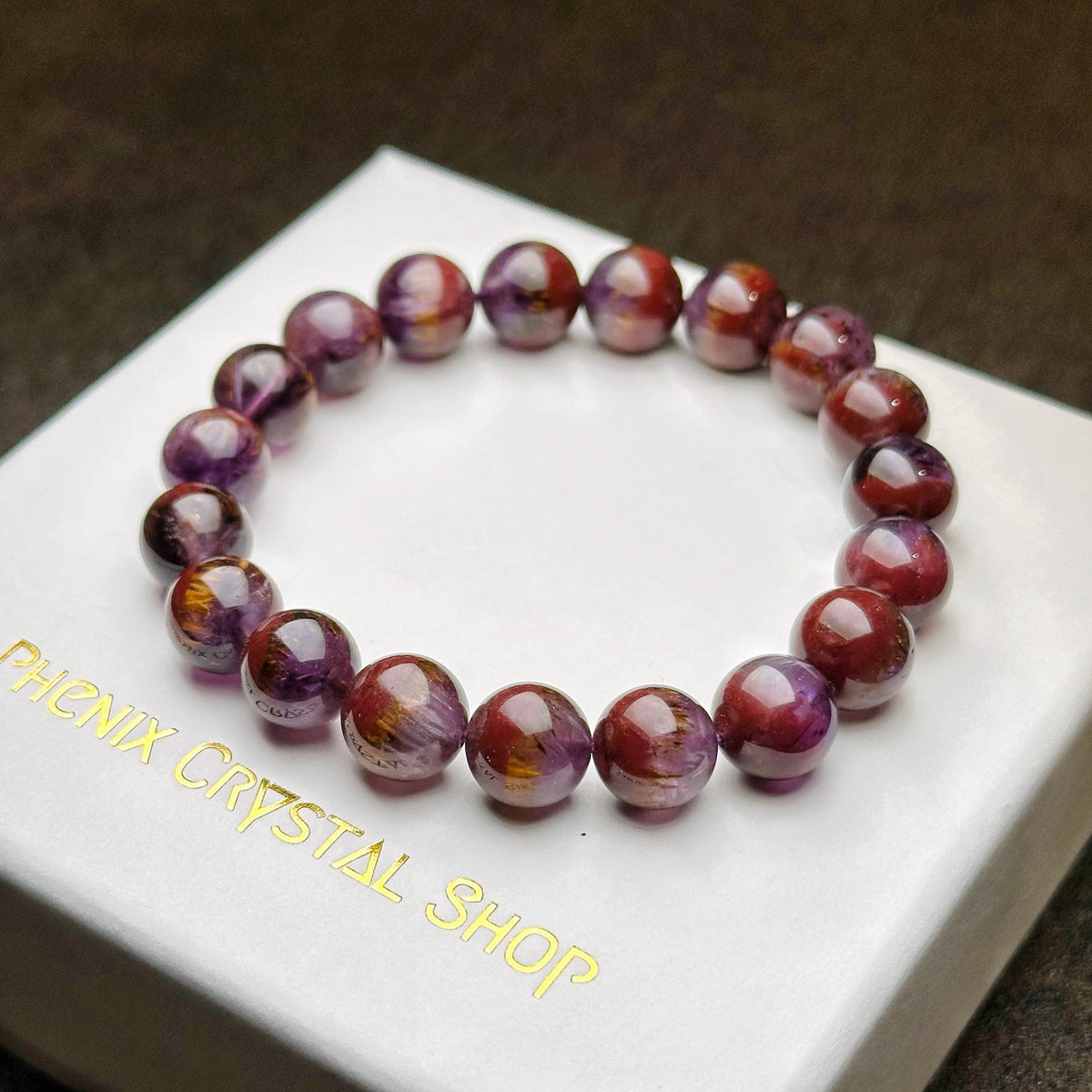Auralite 極光23 | 原礦 raw-crystal | 正面圖 front view