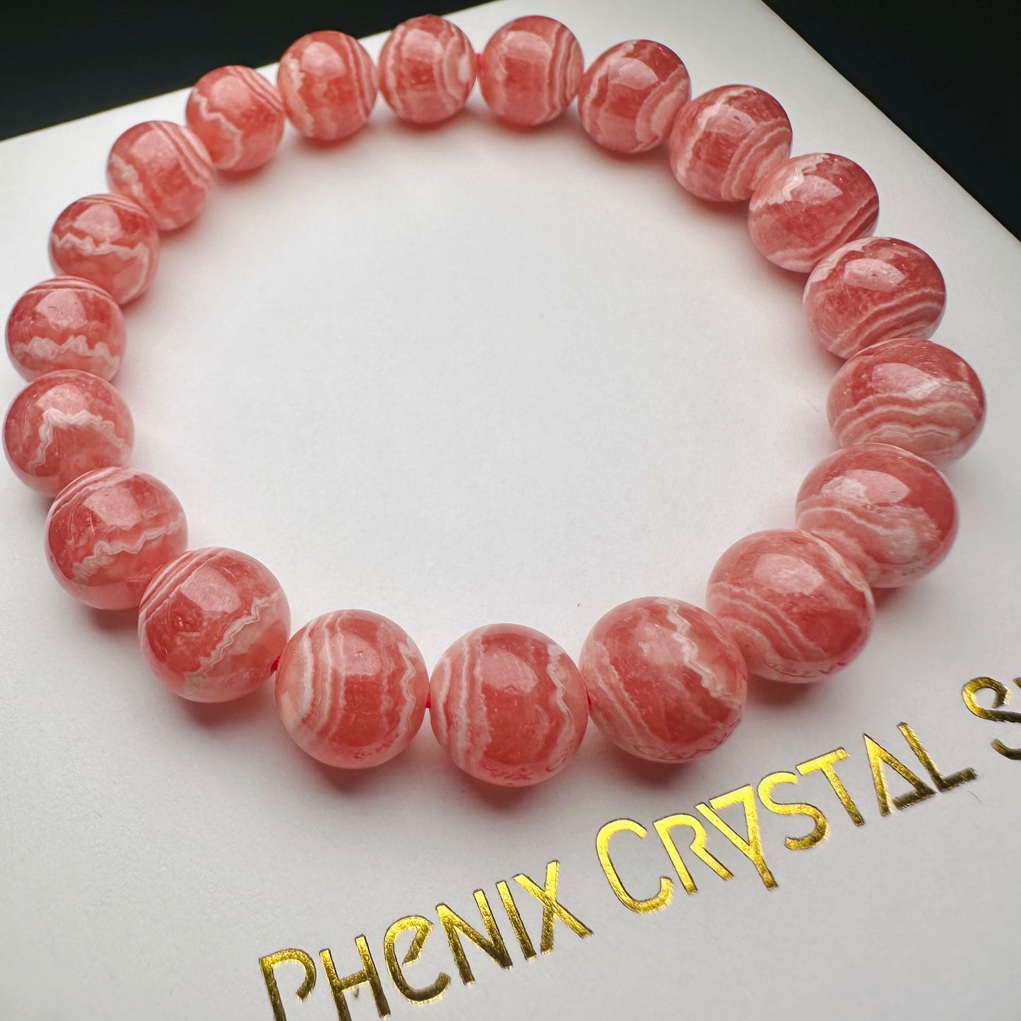 紅紋石蕾絲花紋手串 | 手串 bracelet | 紋理特寫 texture detail