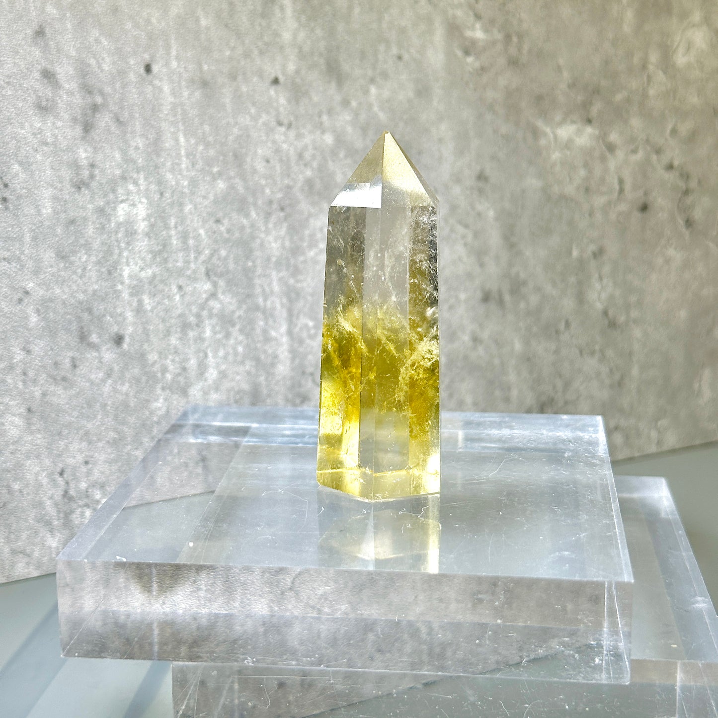 Citrine Point Tower 黃晶柱 03 | 晶柱 crystal-point | 細節特寫 close up detail